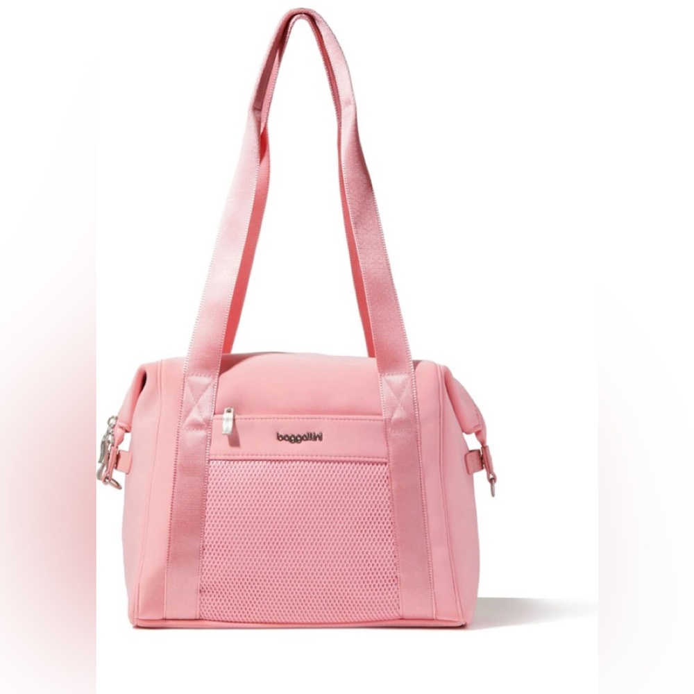 Baggallini Women's All Day Small Duffel- PINK, NWT